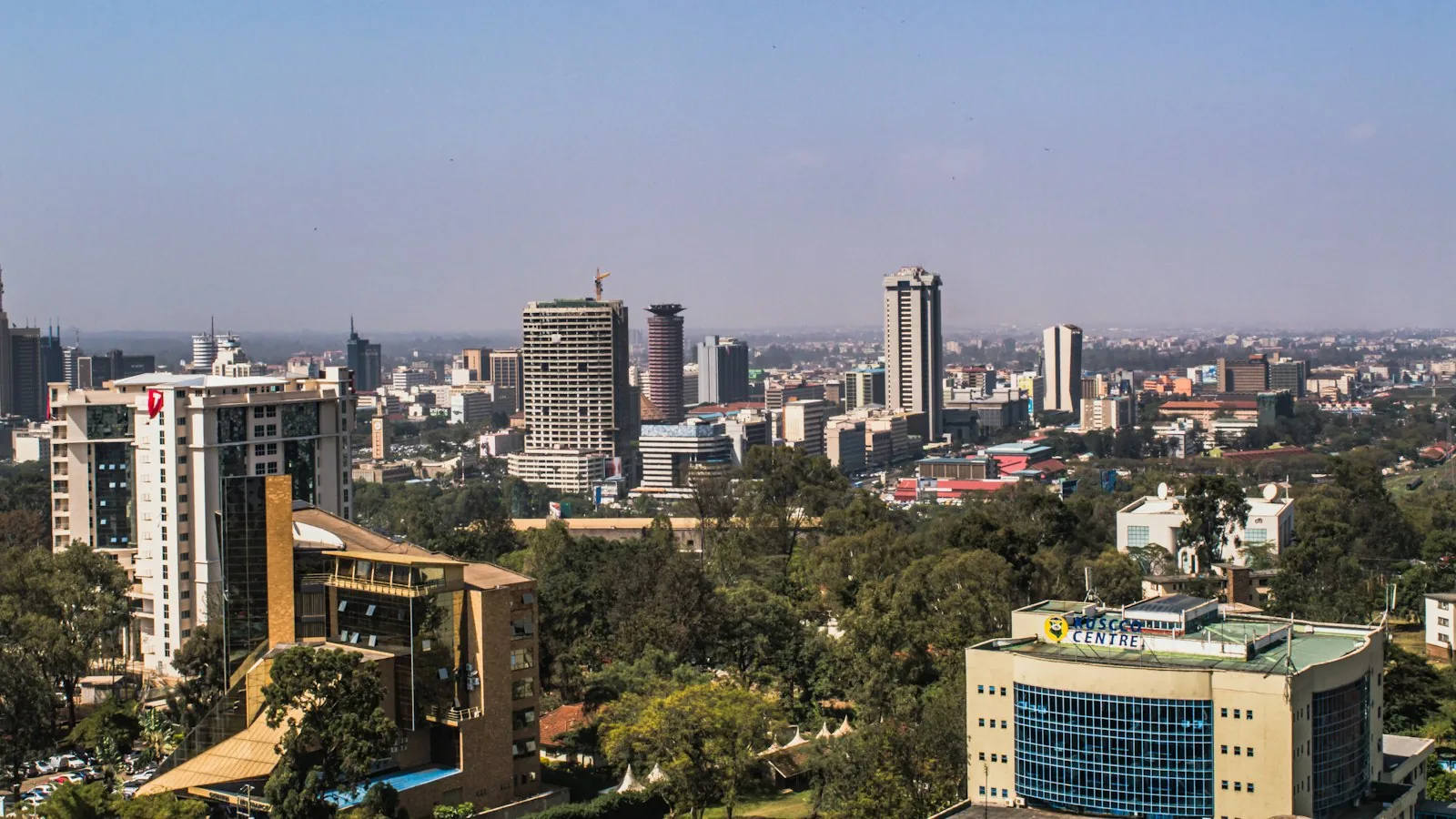 Nairobi skyline